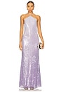 view 1 of 4 Lena Gown in Midnight Purple Ombre