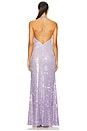 view 3 of 4 Lena Gown in Midnight Purple Ombre