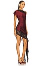 view 2 of 4 Nataliya Mini Dress in Oxblood
