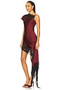 view 3 of 4 Nataliya Mini Dress in Oxblood