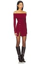 view 2 of 3 Lexi Mini Dress in Wine