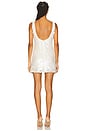 view 3 of 4 Ilara Mini Dress in Ivory Pearl