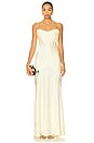 view 1 of 3 Janae Gown in Yellow