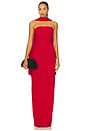 view 2 of 3 Caroline Gown in Red