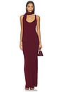 view 1 of 4 Aura Rib Maxi Dress in Windsor Wine