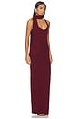 view 3 of 4 Aura Rib Maxi Dress in Windsor Wine