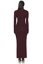 view 3 of 3 VESTIDO EMALINE in Burgundy