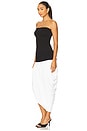 view 3 of 4 Catalina Maxi Dress in Black & White