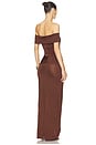 view 3 of 3 Bria Maxi Dress in Espresso
