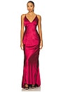 view 2 of 4 Sloane Gown in Oxblood