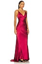 view 3 of 4 Sloane Gown in Oxblood