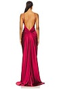 view 4 of 4 Sloane Gown in Oxblood