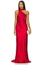 view 1 of 3 Mila Gown in Red