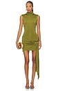 view 1 of 3 Darcy Mini Dress in Olive Green