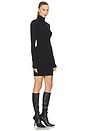 view 2 of 4 Steffi Turtleneck Mini Dress in Black