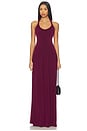 view 1 of 3 Megan Gown in Wine