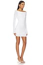 view 2 of 3 Megan Mini Dress in White