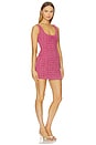 view 2 of 4 Vestido curto de tweed Llily in Raspberry