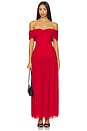 Blake Maxi Dress in Red