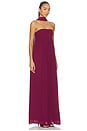 view 2 of 3 Soleil Gown in Wine