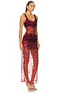 view 2 of 4 Lydia Sequin Maxi Dress in Wine