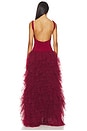 view 3 of 3 Bowie Gown in Wine