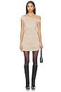 view 1 of 4 Rhea Mini Dress in Light Tan