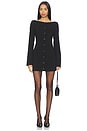 view 1 of 3 Nadine Mini Dress in Black