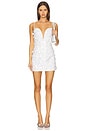 view 1 of 4 Bijou Beaded Mini Dress in Pearl White