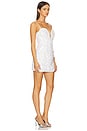 view 2 of 4 Bijou Beaded Mini Dress in Pearl White