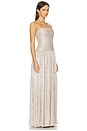 view 2 of 4 Elia Gown in Champagne Metallic