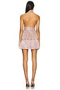 view 3 of 4 Nellie Mini Dress in Mauve Metallic
