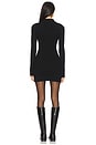 view 3 of 3 Zenni Zip Front Mini Dress in Black