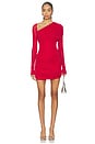 view 1 of 5 Lucille Mini Dress in Red