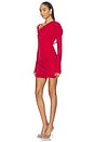 view 3 of 5 Lucille Mini Dress in Red