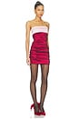 view 2 of 3 Renata Mini Dress in Pink & Wine