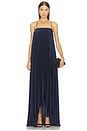 Mae Gown in Navy