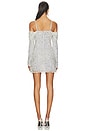view 3 of 4 Holly Sequin Mini Dress in Silver Sequin
