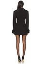 view 3 of 4 x Christina Elezaj Bonnie Mini Dress in Black