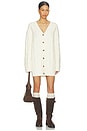view 1 of 3 Abella Cardigan Mini Dress in Cream