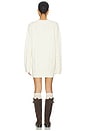 view 3 of 3 Abella Cardigan Mini Dress in Cream