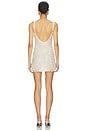 view 4 of 5 Annie Beaded Mini Dress in White Shell
