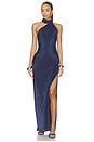 view 1 of 3 Octavia Gown in Navy