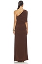 view 4 of 4 ROBE DE SOIRÉE MILANI in Dark Brown