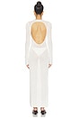 view 4 of 4 MAXI VESTIDO PUNTO EVETTE in White
