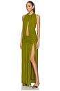view 2 of 3 Gwen Maxi Dress in Olive Green