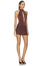 view 2 of 4 Octavia Mini Dress in Brown