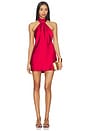 view 1 of 4 Estelle Mini Dress in Deep Red