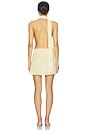 view 3 of 3 Nova Mini Dress in Butter Yellow