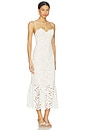 view 2 of 3 Teagan Midi Dress in White